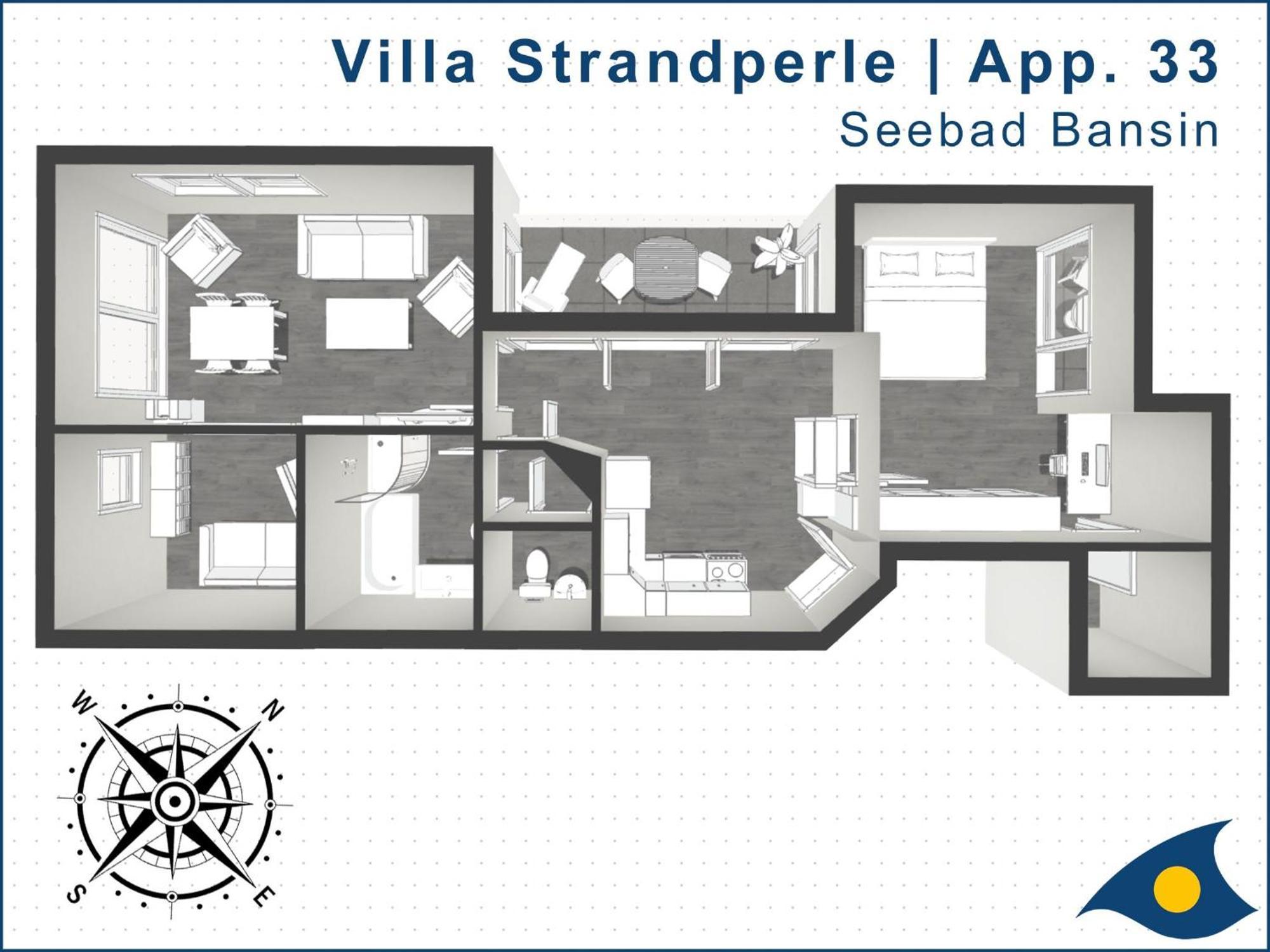 Villa Strandperle Whg 33 Heringsdorf  Exteriér fotografie